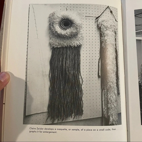 Vintage 1971 Macrame book Created Design in Knots.   Super cool 70s guide - Picture 8 of 9